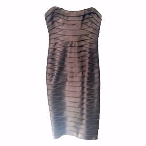 BCBG Strapless Cocktail Dress NWT Bodycon  Sz 0